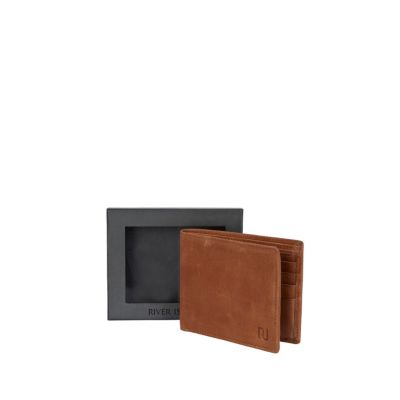 Brown wallet gift box
