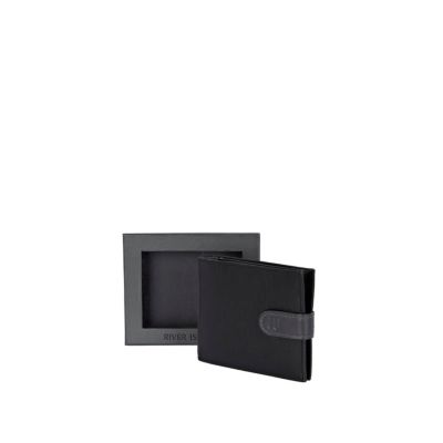 Black textured wallet gift box