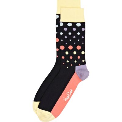 Black polka dot Happy Socks