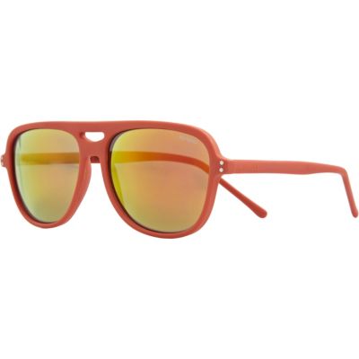 Red Komono mirrored sunglasses