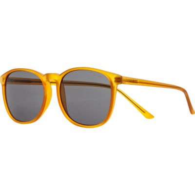 Yellow Komono smoke lens sunglasses