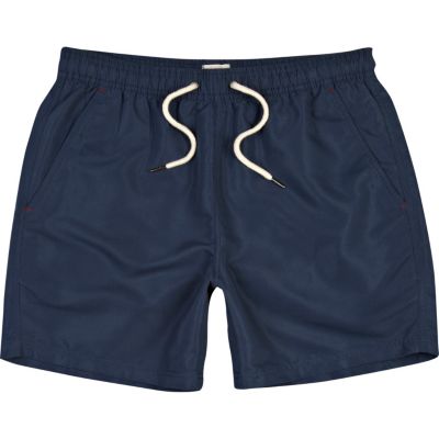 Navy blue swim shorts