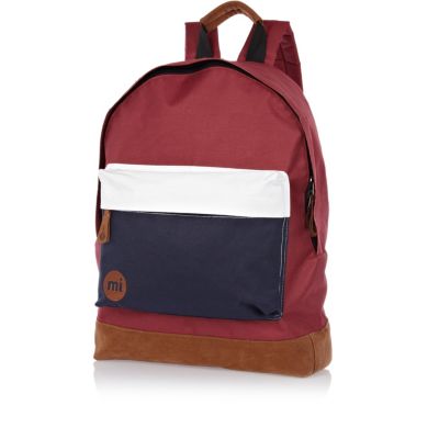 Red MiPac tritone rucksack