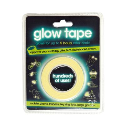 Novelty glow tape