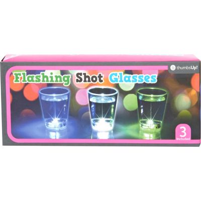 Flashing shot glasses pack
