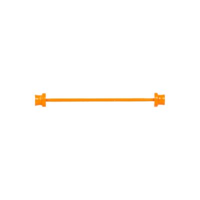 Orange collar pin