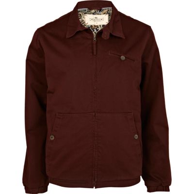 Red Bellfield harrington jacket