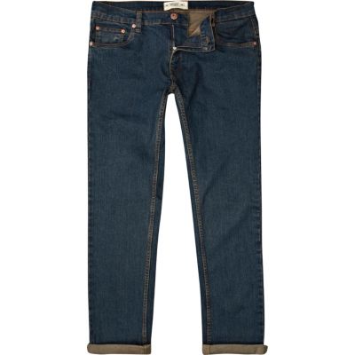 Dark wash Bellfield skinny jeans