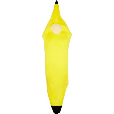 Yellow banana all-in-one costume