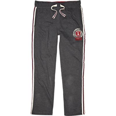 Grey American Freshman tracksuit bottoms