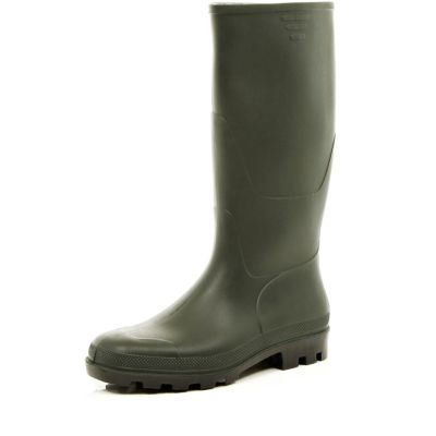 Green full wellies