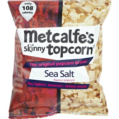 Metcalfe's skinny sea salt popcorn