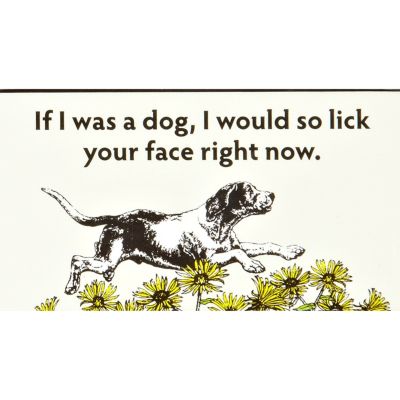 Novelty If i was a dog chewing gum