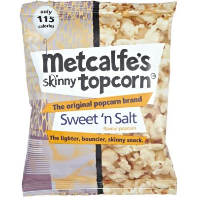 Metcalfe's sweet 'n' salt popcorn