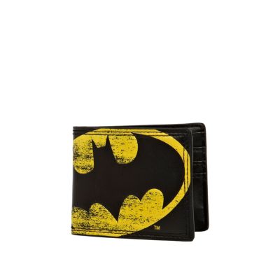 Black Batman print wallet