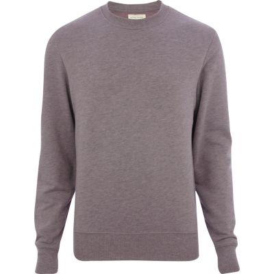 Purple long sleeve sweatshirt