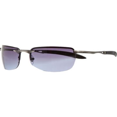 Black visor sunglasses
