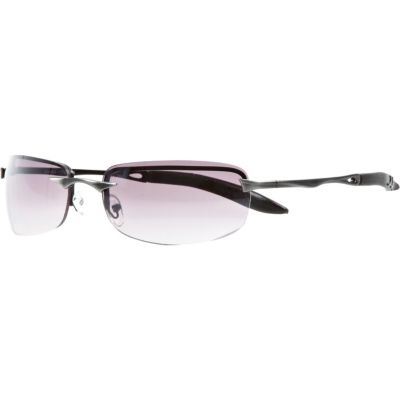 Black visor sunglasses