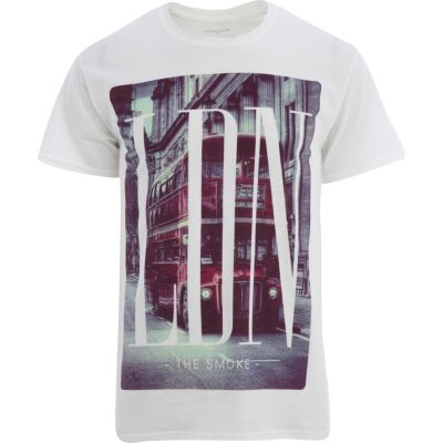 White London print t-shirt