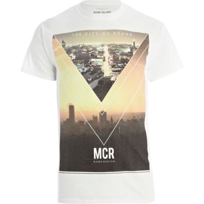 White City Of Sound print t-shirt