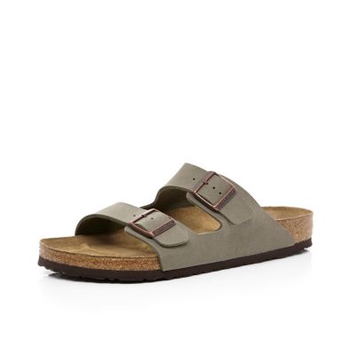 Stone Birkenstock double strap mule sandals - espadrilles  flip flops ...