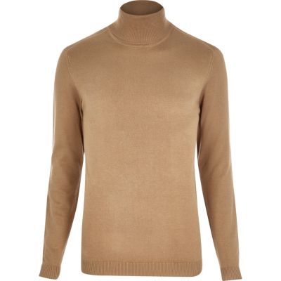 river island mens roll neck