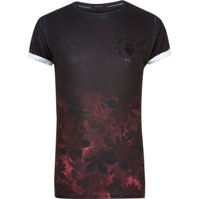 floral print mens t shirt