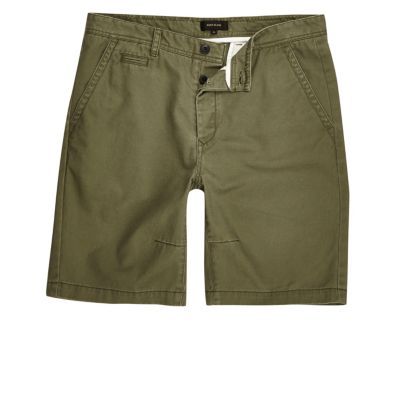 ripped chino shorts