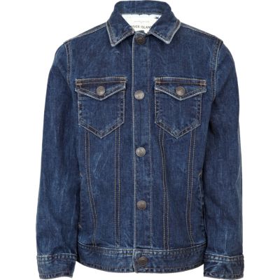 Boys blue denim jacket