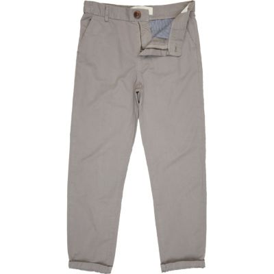 Boys grey chinos