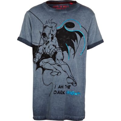 Boys blue batman t-shirt