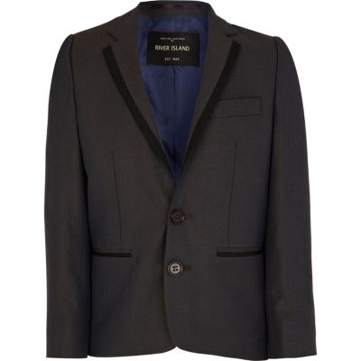 Boys navy suit jacket
