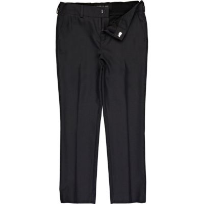 Boys navy suit trousers