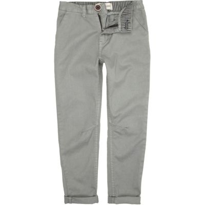 Boys grey chinos