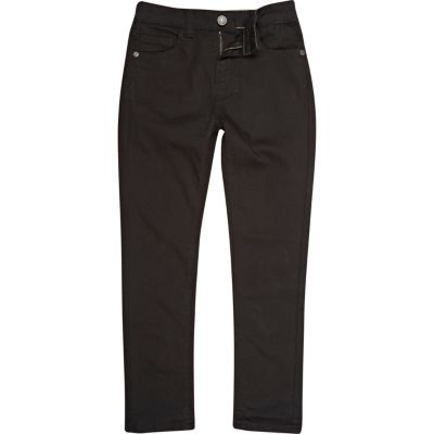 Boys black skinny jeans