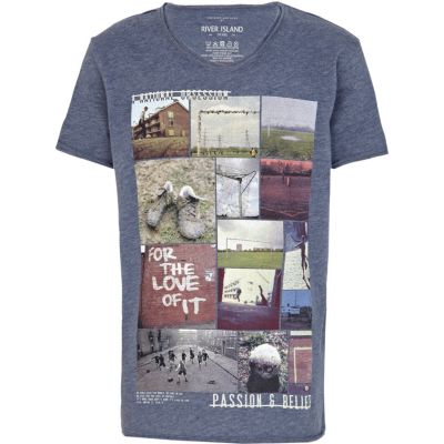 Boys blue for the love of it voop t-shirt