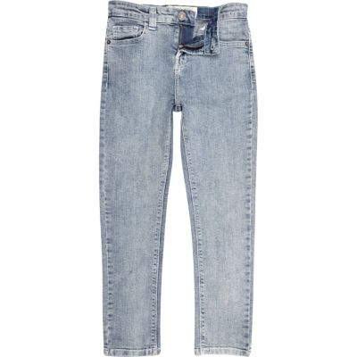 Boys light blue skinny jeans