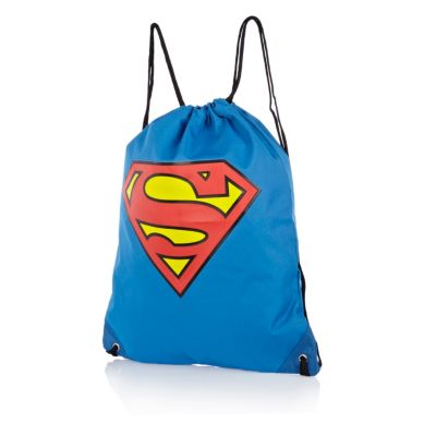 Boys blue Superman gym bag