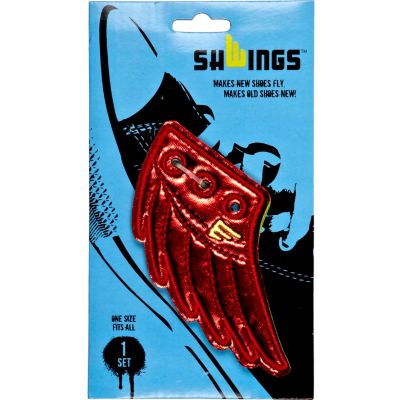 Kids red Shwings for shoes
