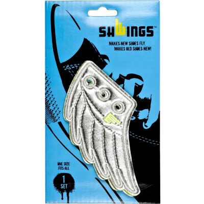 Kids silver Shwings for shoes