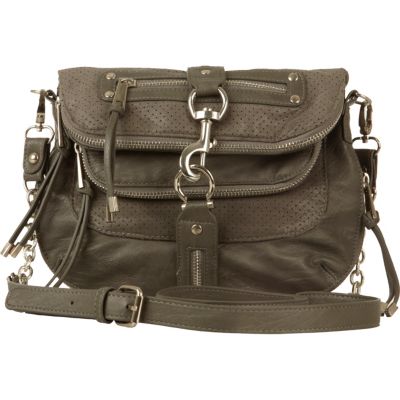 grey perforated dog clip bag