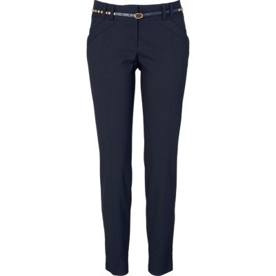 Black slim trousers