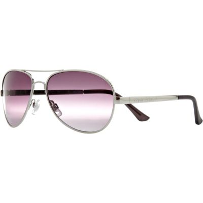 silver aviator sunglasses 