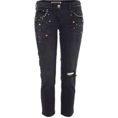 Black skinny jeans