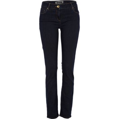 Dark indigo denim super sexy skinny jeans