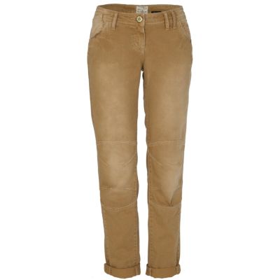 Beige denim straight leg jeans