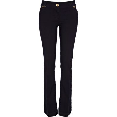 Navy denim cleo bootcut jeans