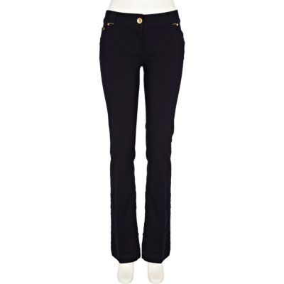 Navy denim cleo bootcut jeans