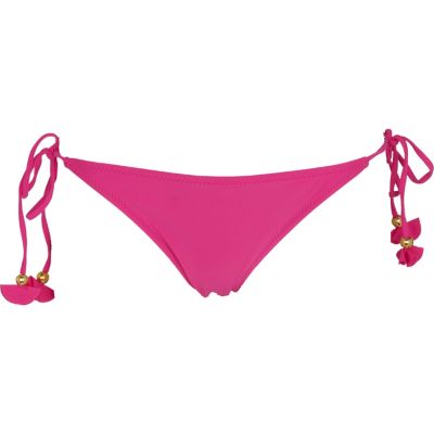 pink petal bikini briefs