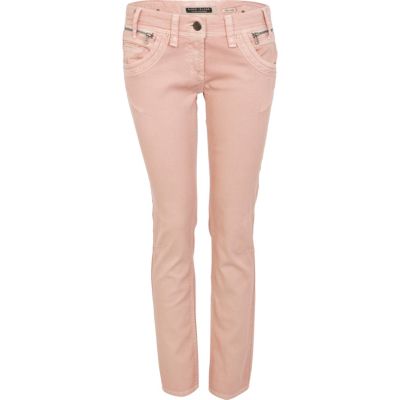 Pink skinny jeans